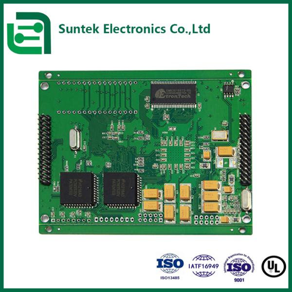 1-6 Assemblage de PCB de couche PCBA avec masque de soudure verte et épaisseur maximale de la carte 8,0 mm