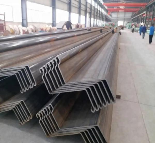 EN10248 EN10249 SY295 U Type Steel Sheet Piles 400x125x13mm U Bar