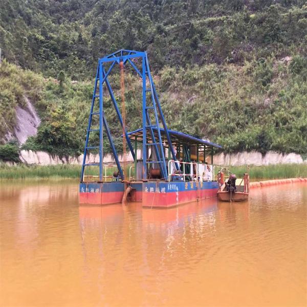 Vente d'usine de dragueuse à haute production à faible coût dragueuse flottante à jet de sable
