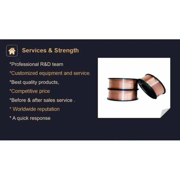 Er70s-6 Professional Made 0.8mm-1.6mm CO2 Er70s-6 MIG Copper Welding Wire