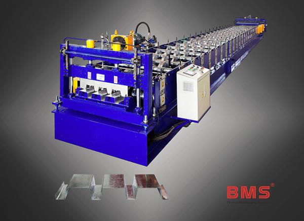 Steel Floor Deck Roll Forming Machine , Roll Forming Equipment With Imported Brand