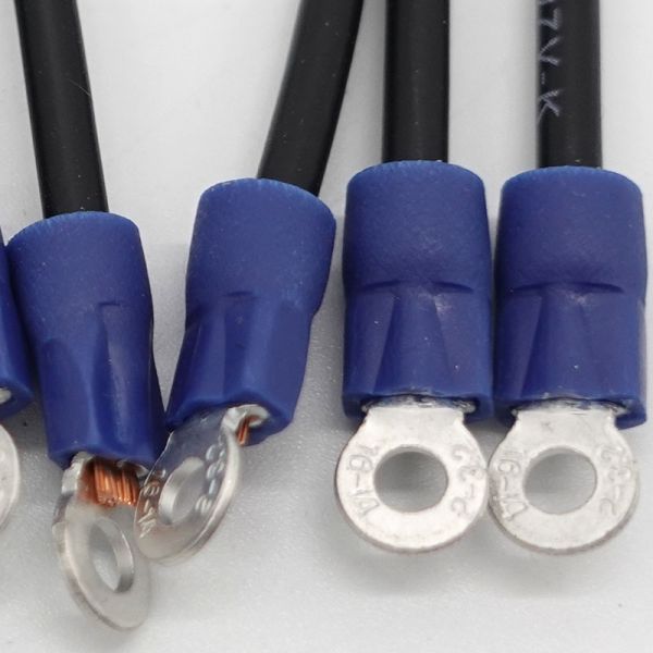 Black M12 Waterproof Connector Secure Socket for Electronic Car Wiring Harness Assembly