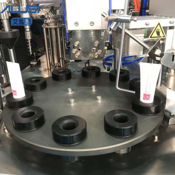 Plastic Tube Filling Ultrasonic Sealing Machine Semi Automatic Lotion Cream Tube Filler And Sealer