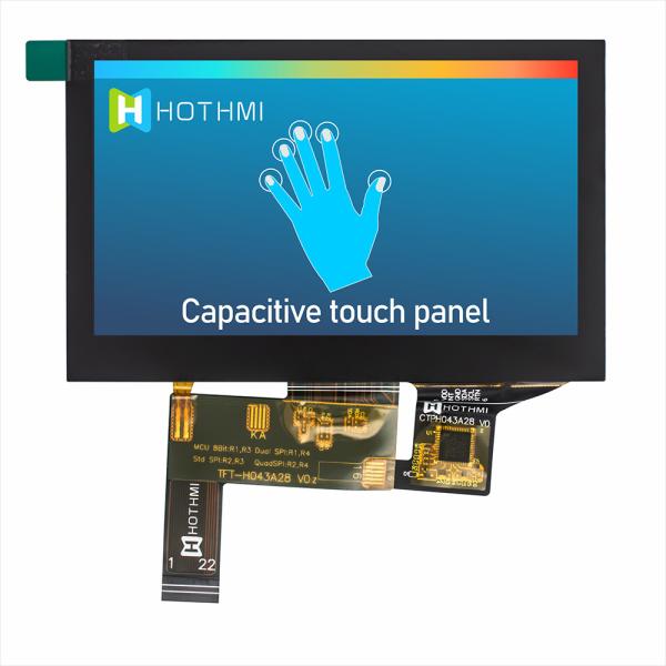 4.3 Inch TFT LCD Display Module | Capacitive Touch Panel | Optical Bonding
