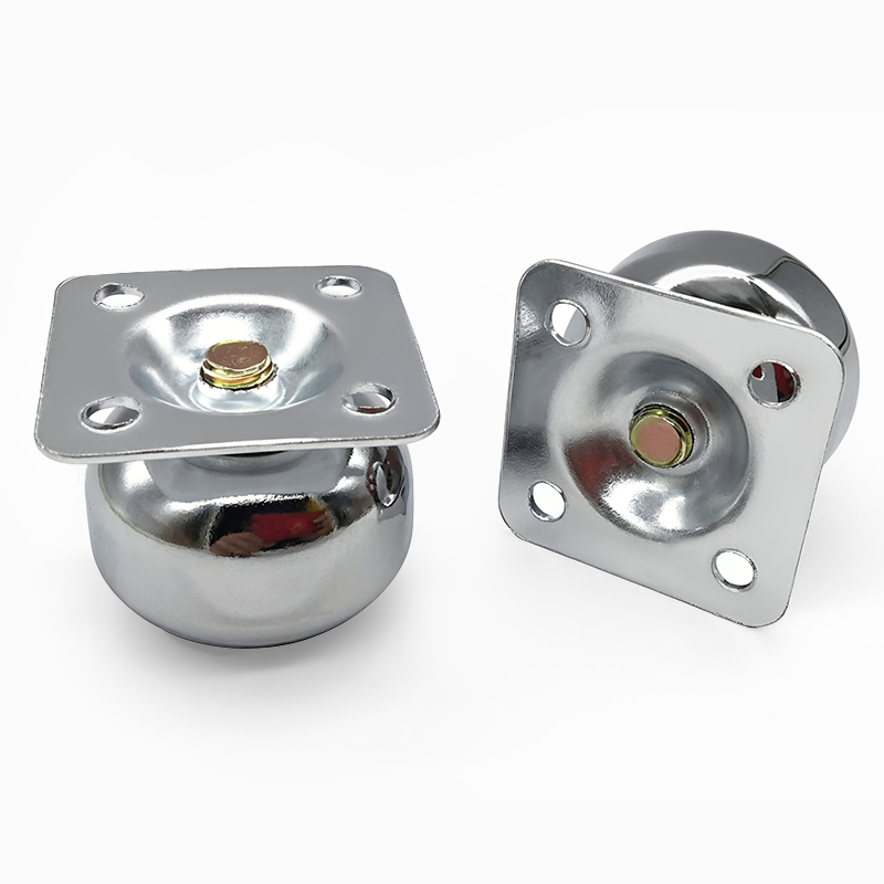 High-gloss Chrome Spherical Sofa Legs Coffee Table Legs Support Brackets Furniture Foot Pads & Bed Support Legs