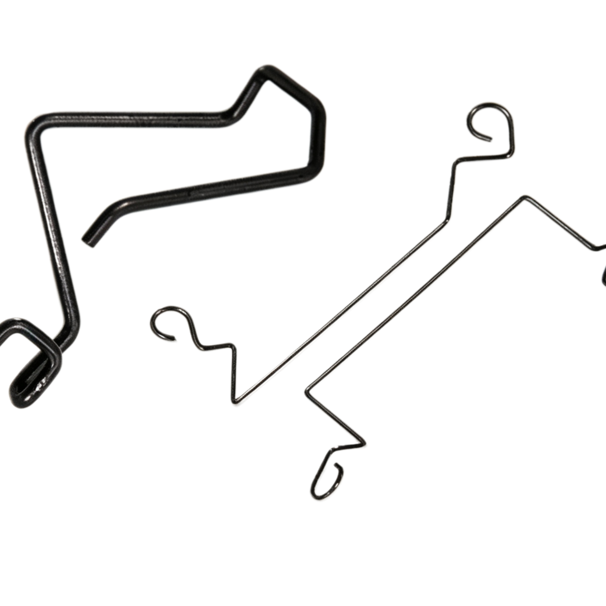 Precision Wire Forming Custom Shaped Wire Clip Automotive Ready Wire Retaining Clip