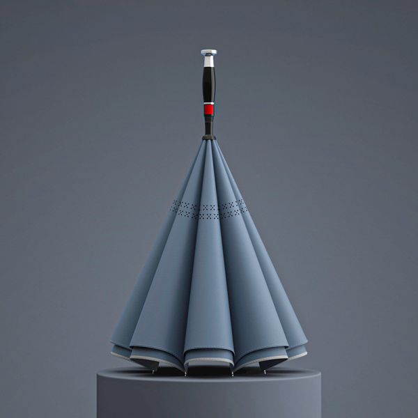 8K Steel Ribs Auto Reverse Large Double Umbrella with Long Handle Women and Men