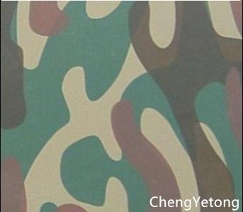 Outdoor Decoration Color Coated Steel Coil Camouflage Color With SMP Coating