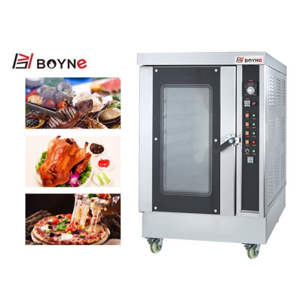 Commercial Kitchen Equipment Stainless Steel Ten Trays Convection Oven