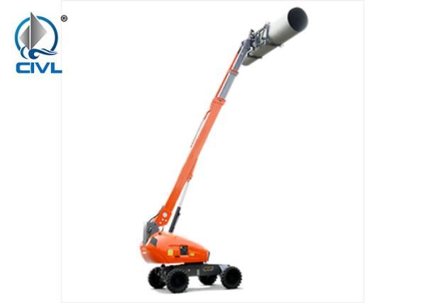 20m Long Arm Bucket Truck Straight Arm Aerial Work Platform Telescopic Boom 4WD