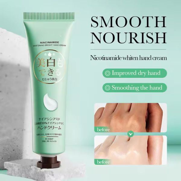 Natural Plant Extract Hand Foot Care Whitening Smoothing Niacinamide Hand Cream