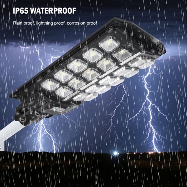 waterproof IP65 ABS material integrated led all in one solar street light outdoor 400W led street light solar system