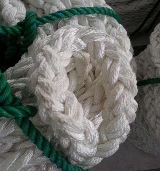 Customized 8 Or 12 Strands Anti-aging Nylon Rope For Deep-sea Aquaculture Marine