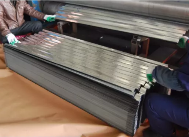 20 - 30g Zinc Coating Rolled Galvanized Sheet Metal For Warehouse And Factory