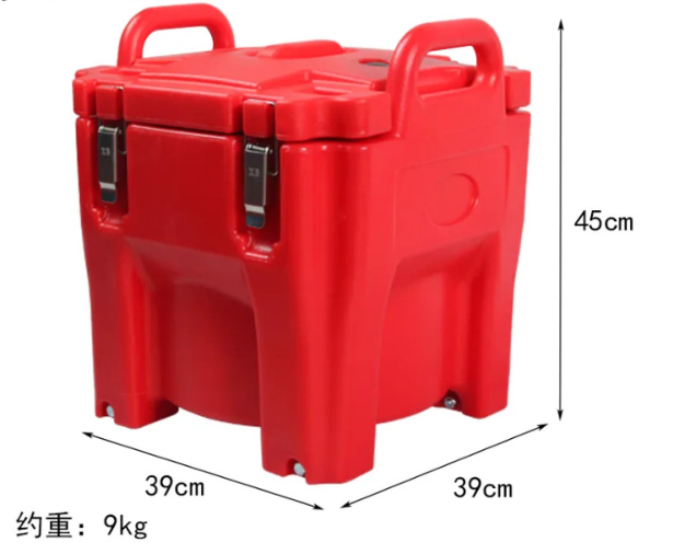 Contenedores comerciales aislados para sopa, almacenamiento de alimentos, caja calentadora de alimentos para catering