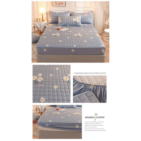 Домашние ковровые принадлежности Специально напечатанные защитные матрасы для защитных подушек кровати