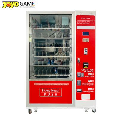Novos Produtos Trending Full Automatic Snacks Instant Vending Self Checkout Machine