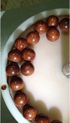 wood beads polishing machine