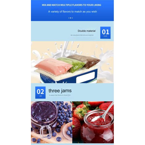 High Productivity Fully Automatic Soft Ice Cream Machine for 24-Hour Unmanned Vending