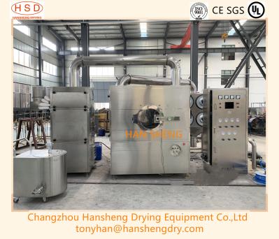 No Dead Corner 3RPM 2.2KW Pharmaceutical Coating Machine