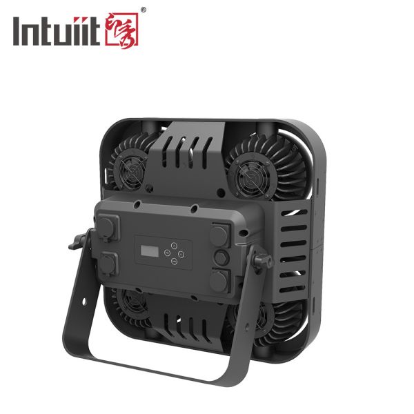 IP65 DMX512 Контроль RGB LED Диско-светофор Четырехголовый светодиодный жалюзи 1800K-3000K регулируемый
