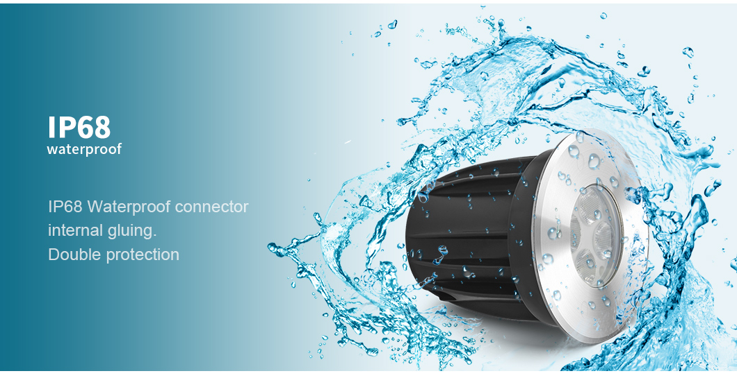 3W DC24V утопило плавая свет бассейна СИД подводный