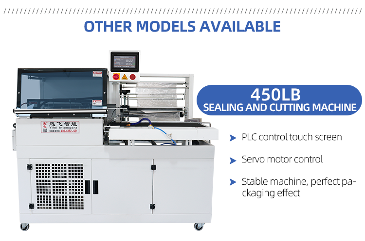 450L Automatic L Type Sealing Shrink Luggage Wrapping Machine for Customer Requirements
