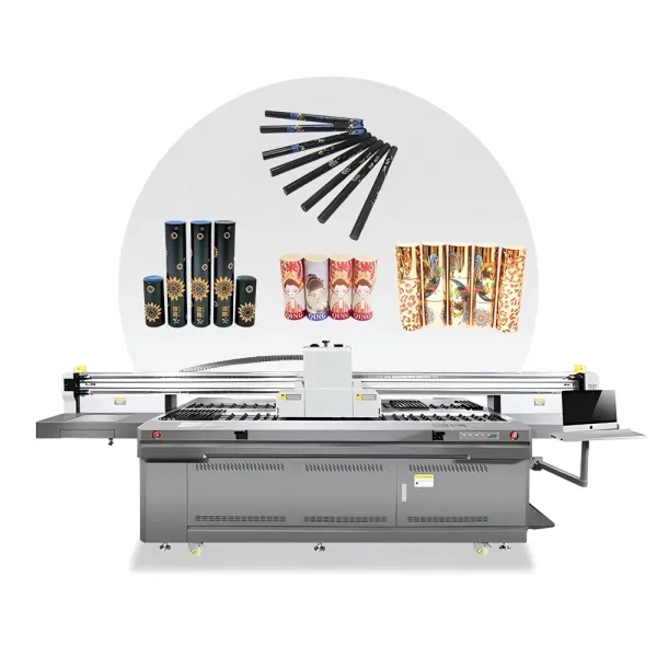 High Quality Printer 360 Round Aluminum Cans Auto UV Cylinder Printing Machine