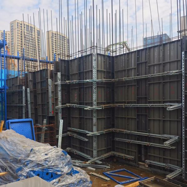 Reuse 300 Times High-strength Alloy Steel Formwork System for Concrete Construction to Replace Aluminum Formwork