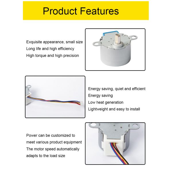Faradyi Custom Professional Manufacture 6V 12V Micro Dc Stepper Motor Gearbox with Encoder