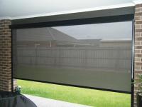 O terraço impermeável de revestimento UV Sun protege cortinas da trilha do fecho de correr