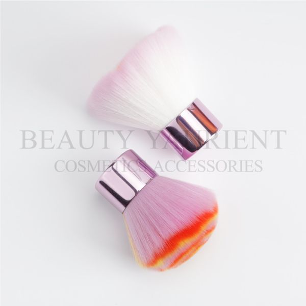 Long Lasting Durable Face Kabuki Makeup Brush Flower Swirl Shape 45g