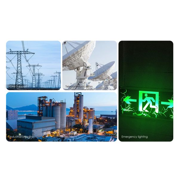 Амосолярная глубокая гелевая батарея 12В 100Ах 200Ах 250Ах Солнечная батарея для проекта Солнечной системы