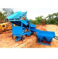 Máquina de extração de ouro móvel Keda Gold Trommel Screen