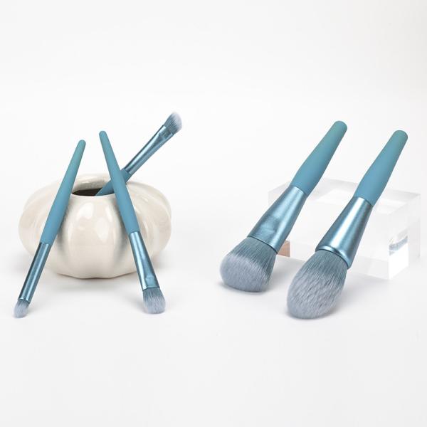Matte PBT Hair 5pcs Makeup Brush Set Mini Travel Makeup Brush Set