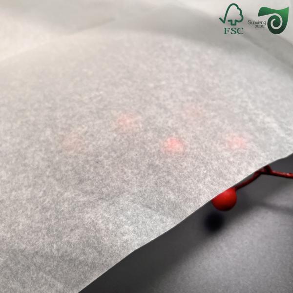 FSC 4 6 Pieces Of 38gsm  40 GSM Greaseproof Paper  350mm  450mm  For Lunch Wrapping