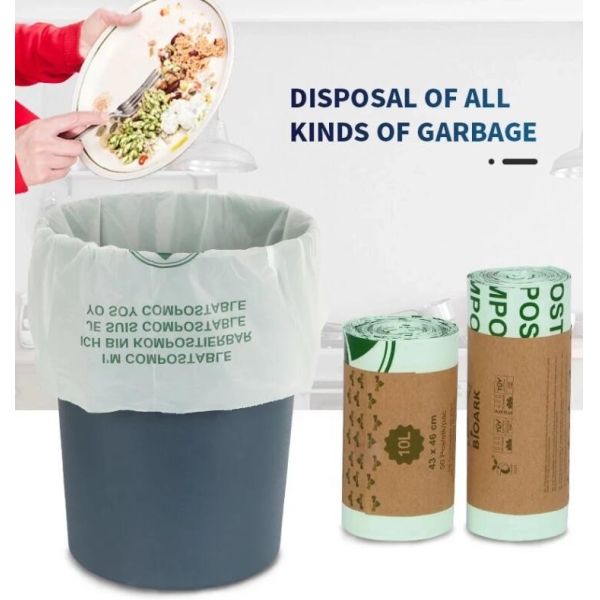 dry cleaning laundry wash bag with die cut handle, Biodegradable Compostable Hotel Plastic Laundry Bag, laundry bag eco-