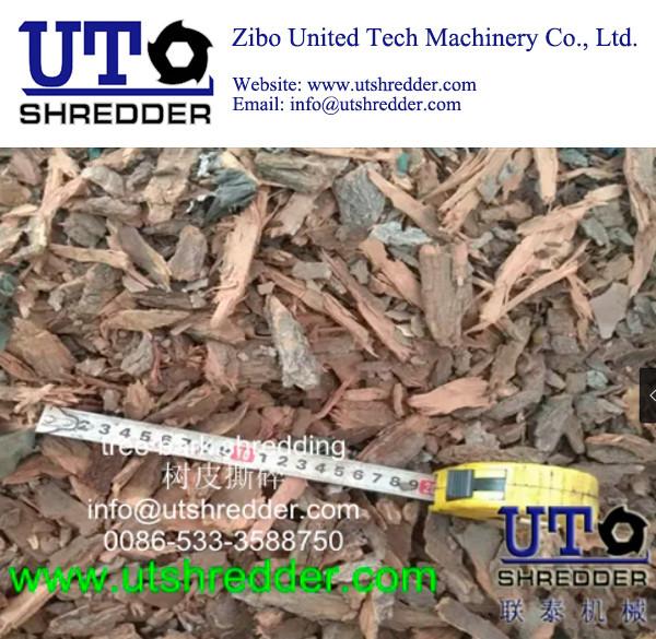 waste wood board /wood box / wood furniture Shredding machine, single shaft shredder