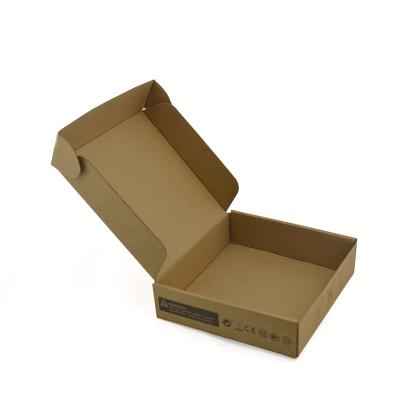 Caixa de cartão ondulado do comprimento de Brown 250mm para e móvel flauta