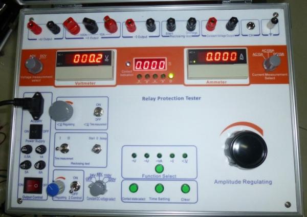 Single Phase Relay Test Set Electrical Protection Relay Testing Kit Simple Operation