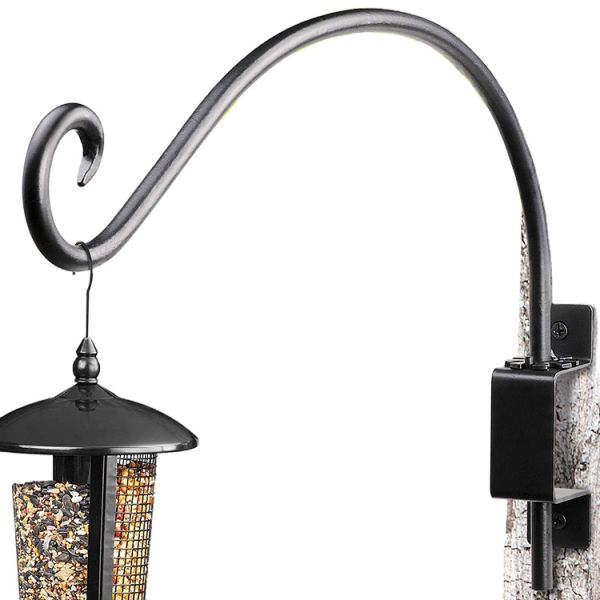 Стандартный черный вращающийся растение крючок для подвешивания цветочной корзины ветровой колокол фонарь и многое другое