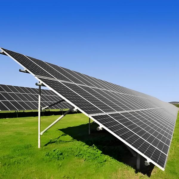 Brackets de montaje solar en tierra personalizables para diferentes condiciones del suelo y tipos de módulos solares