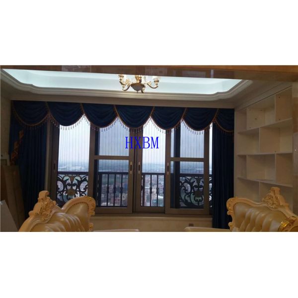 Расклассифицированные ураганом двери алюминиевых раздвижных дверей цвета серого цвета Multi сползая стеклянные для балкона