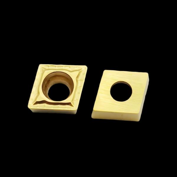Tungsten Carbide CVD Coated Inserts CCMT060204 For Lathe Turning Tool