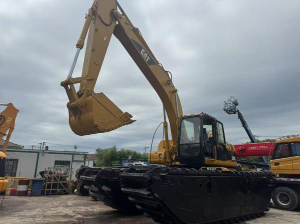 Used CAT 320CL Amphibious Excavator for Swamp and Dredging