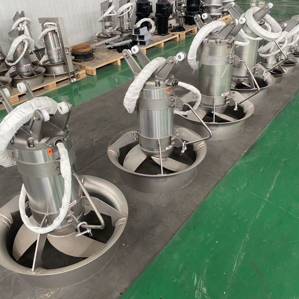 Energy Saving Modular Submersible Mixers Wastewater Treatment Corrosion Resistant