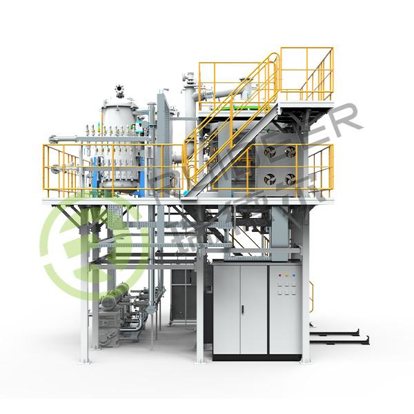 Carga superior/inferior vertical del horno CVI de carbono pirolítico de gran tamaño
