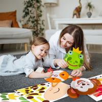 Parenting animal éducatif de kits de métier de plaque à papier des jouets DIY