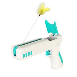 2021 New Products Custom Interactive Cat Toy Self-bouncing Feather Cat Tease Pet Toy