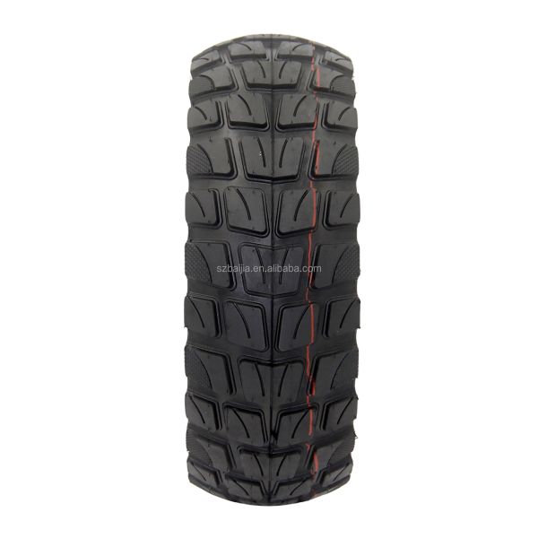 80/65-6.5 Outer Vacuum Tire 10 Inch Electric Scooter Tire Accessories Off-Road Tubeless Tyre for Balance Scooter Made Rubber